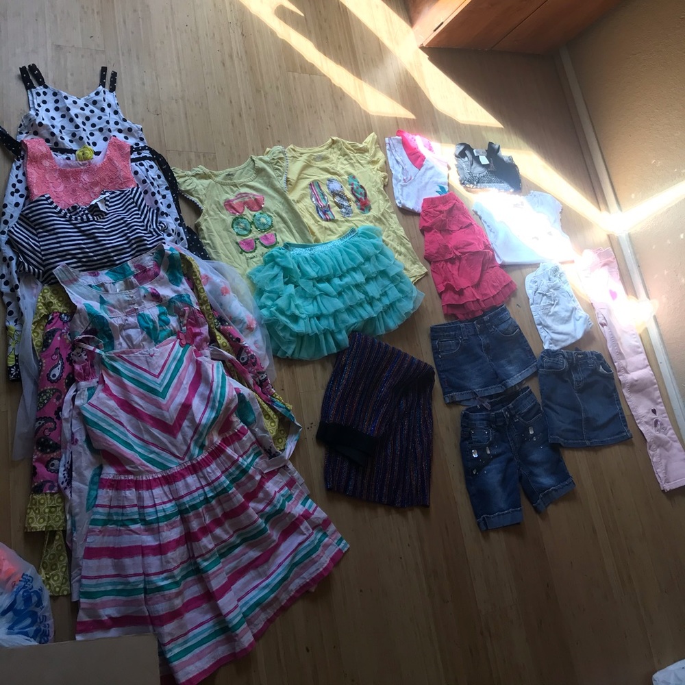 girls back to school lot